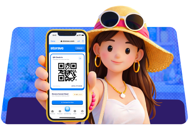 Datang & tunjukkan Kode QR