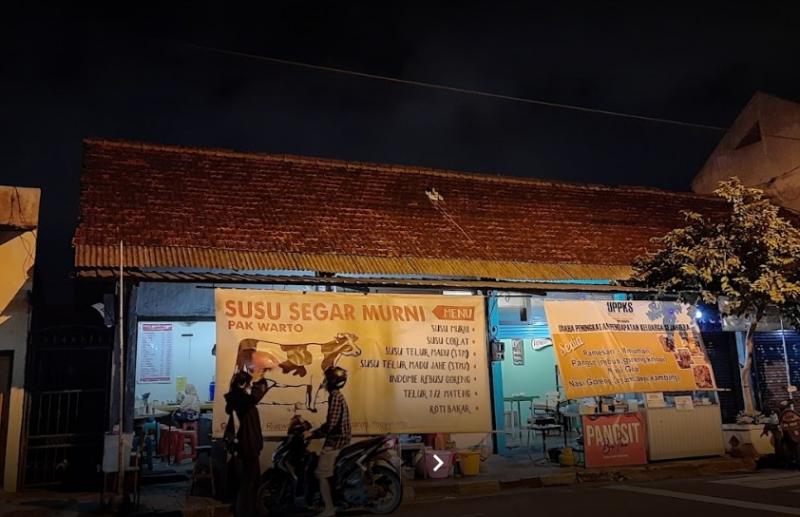Susu segar murni Pak Warto