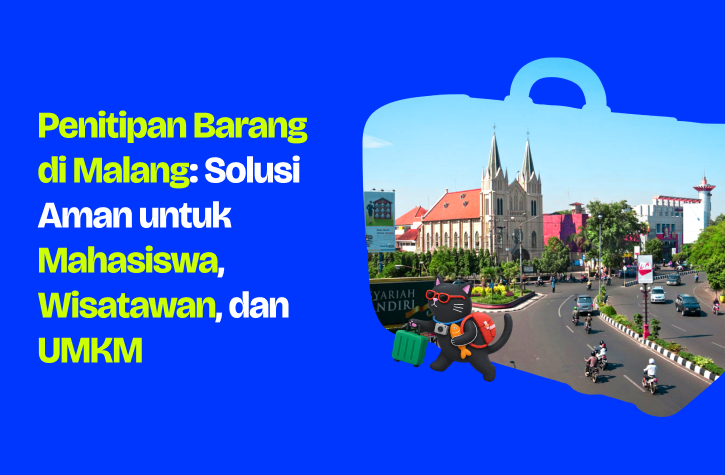 Penitipan barang di Malang untuk koper dan barang bawaan