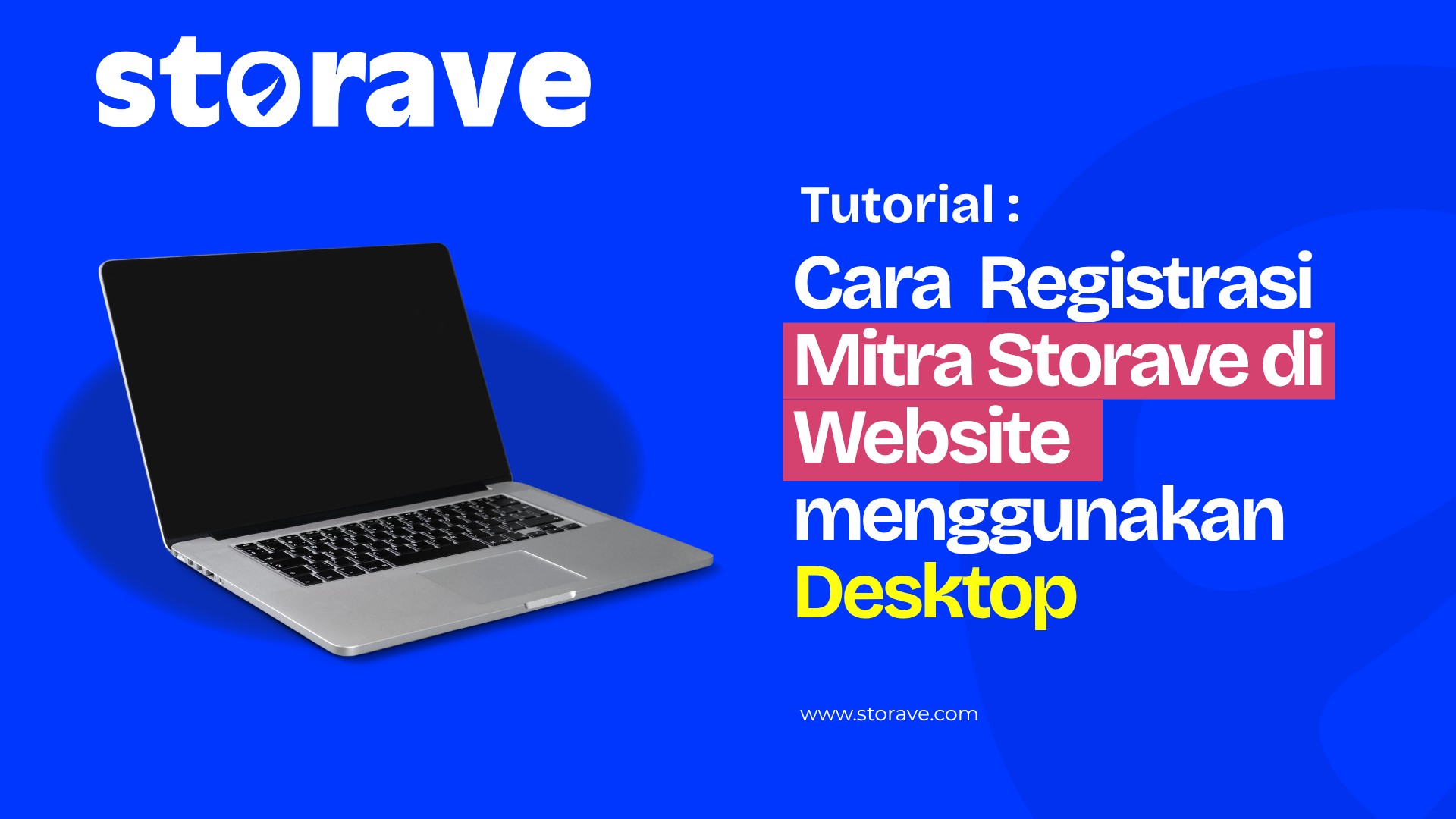 Cara Registrasi Mitra Storave